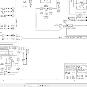 Link Belt Crane HTC 8665XL Hydraulic and Electrical Diagrams