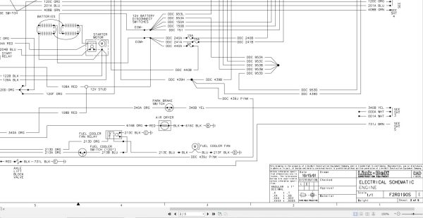 Link Belt Crane HTC 8665XLB Electrical and Hydraulic Diagrams