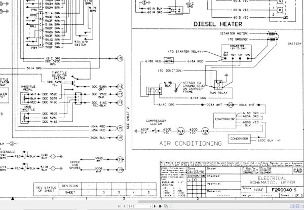 Link Belt Crane HTC 8670 Electrical Diagram