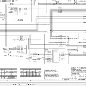 Link Belt Crane HTC 8675 II Electrical and Hydraulic Diagram