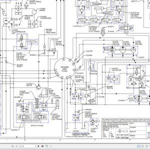 Link Belt Crane HTC 8690LB Electrical and Hydraulic Diagrams