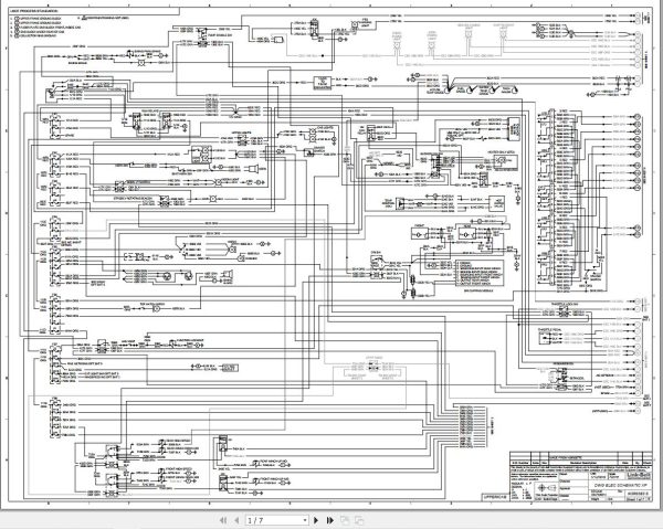 Link Belt Crane HTC 8690XP Electrical and Hydraulic Diagrams