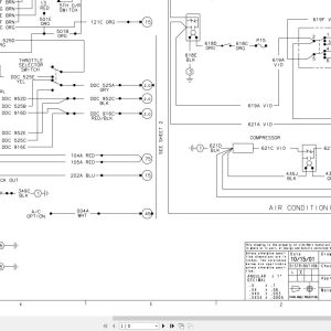 Link Belt Crane HTT 8660 Electrical and Hydraulic Diagrams