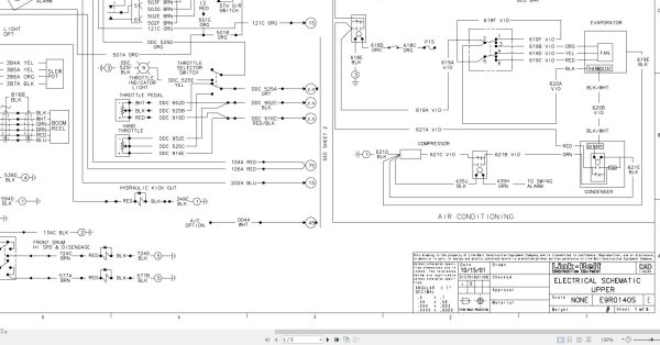 Link Belt Crane HTT 8660 Electrical and Hydraulic Diagrams