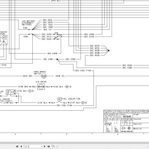 Link Belt Crane HTT 8670 Electrical and Hydraulic Diagrams