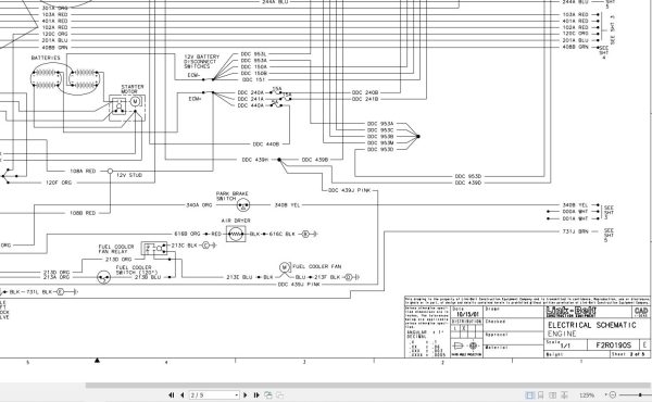 Link Belt Crane HTT 8670 Electrical and Hydraulic Diagrams