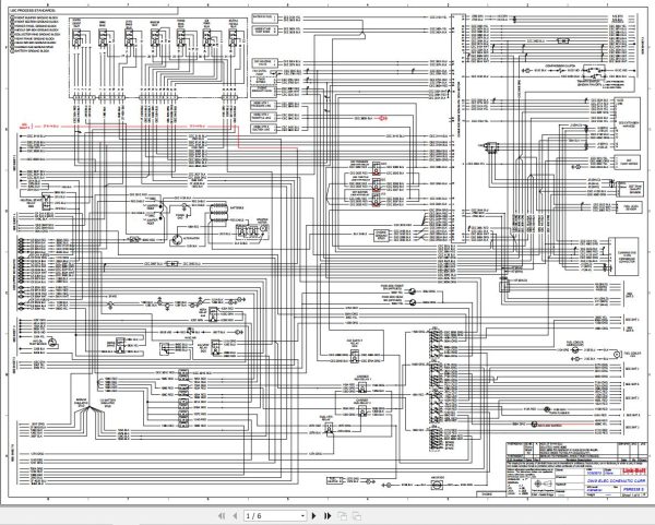 Link Belt Crane HTT 8675 II Hydraulic and Electrical Diagrams