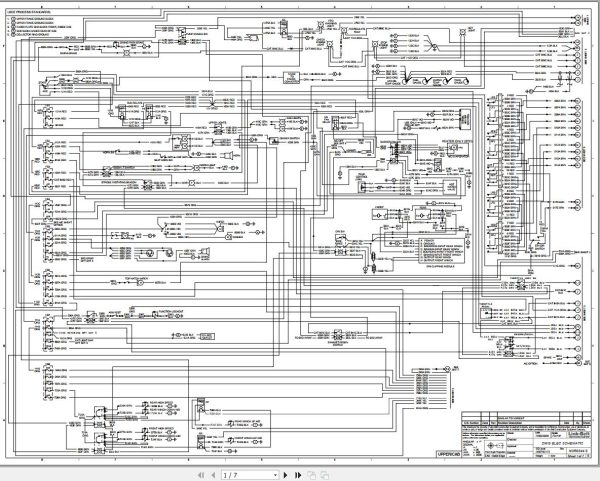 Link Belt Crane HTT 8690 Hydraulic and Electrical Diagrams