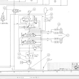Link Belt Crane LS 108C Electrical and Hydraulic Diagrams