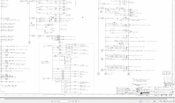 Link Belt Crane LS 208H II Electrical and Hydraulic Diagrams