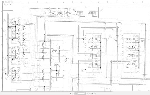 Link Belt Crane LS 208H II Electrical and Hydraulic Diagrams 1
