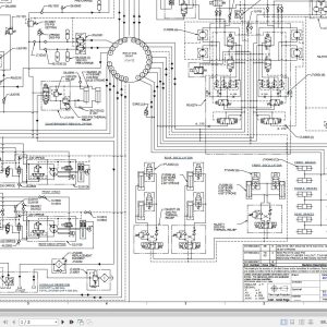 Link Belt Crane RTC 80130XP II Hydraulic and Electrical Diagrams