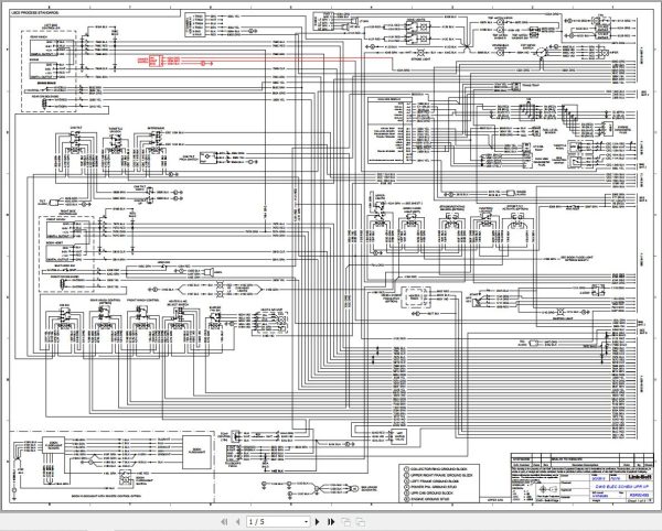 Link Belt Crane RTC 80130XP II Hydraulic and Electrical Diagrams 1