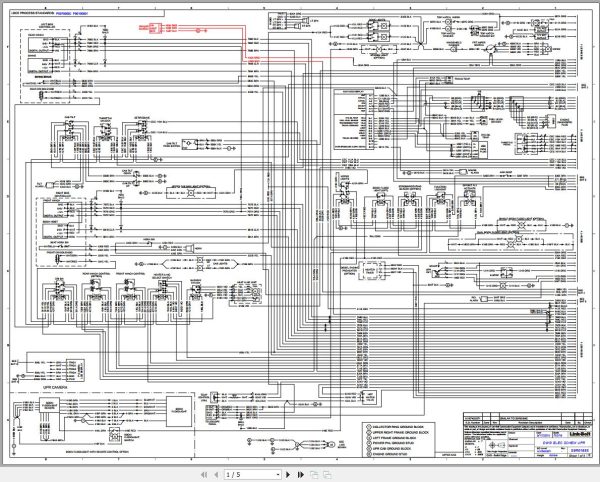 Link Belt Crane RTC 80150 II Hydraulic and Electrical Diagrams