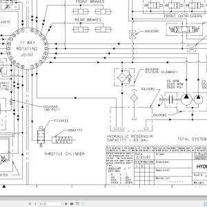 Link Belt Crane RTC 8018 Hydraulic and Electrical Diagrams