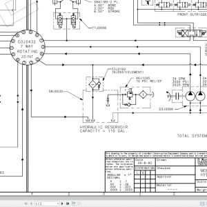 Link Belt Crane RTC 8033 Electrical and Hydraulic Diagrams