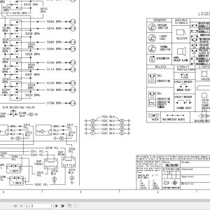 Link Belt Crane RTC 8040S Electrical and Hydraulic Diagrams