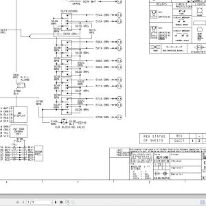 Link Belt Crane RTC 8040S II Electrical and Hydraulic Diagrams