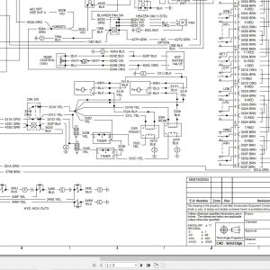 Link Belt Crane RTC 8045 II Electrical and Hydraulic Diagrams