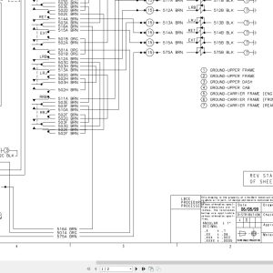 Link Belt Crane RTC 8050 Hydraulic and Electrical Diagrams