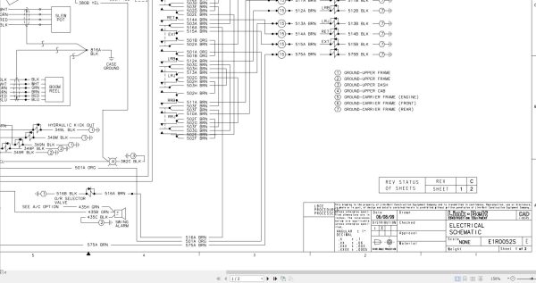 Link Belt Crane RTC 8050 Hydraulic and Electrical Diagrams