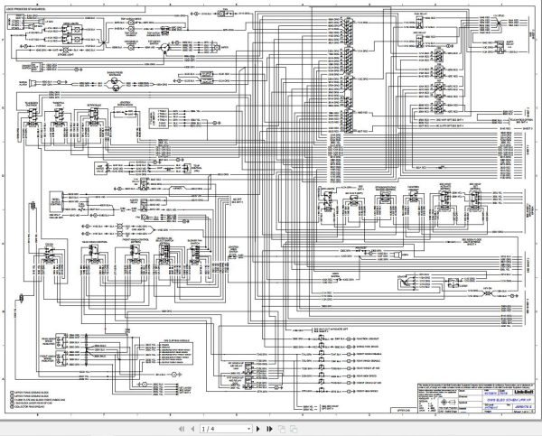 Link Belt Crane RTC 8050XP II Hydraulic and Electrical Diagrams