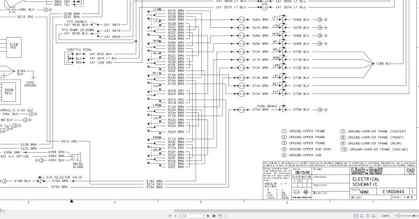 Link Belt Crane RTC 8060 Hydraulic and Electrical Diagrams