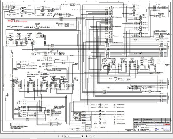 Link Belt Crane RTC 8065XP II Electrical and Hydraulic Diagrams