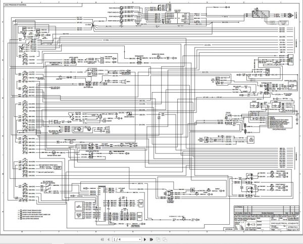 Link Belt Crane RTC 8075 Electrical and Hydraulic Diagrams