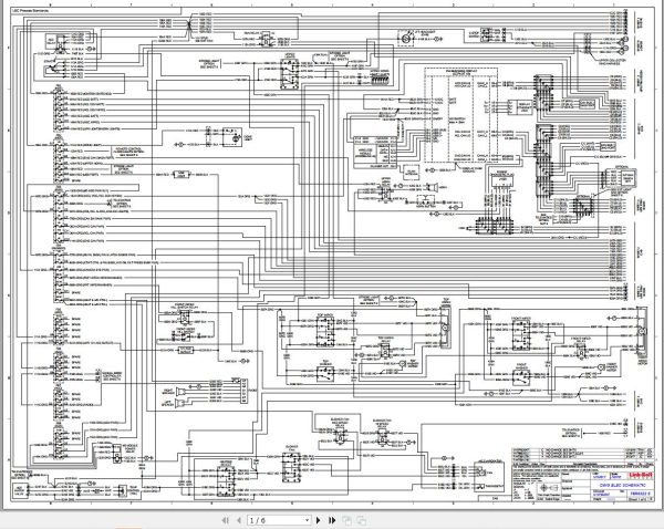 Link Belt Crane TCC 2500 Electrical and Hydraulic Diagrams