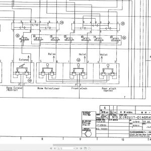 Link Belt Crane TCC 450 Electrical and Hydraulic Diagrams