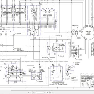 Link Belt Crane TCC 500CE Electrical and Hydraulic Diagrams