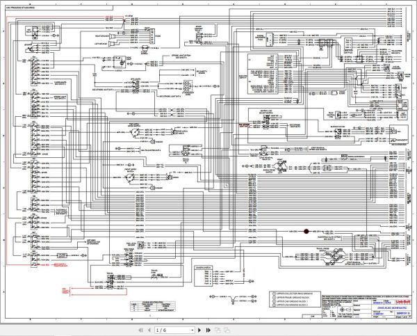 Link Belt Crane TCC 500F Electrical and Hydraulic Diagrams
