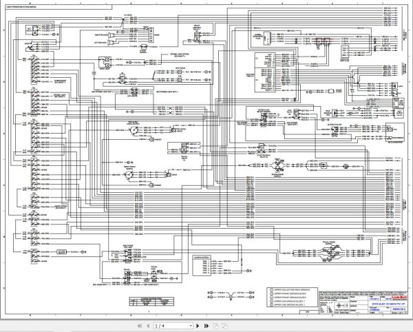 Link Belt Crane TCC 750XP Electrical and Hydraulic Diagrams