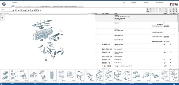 Volkswagen Cars EPC 8.3 01.2025 1586 Spare Parts Catalog 5