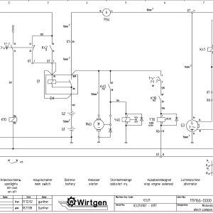 Wirtgen Cold Milling Machine 2100 DC DCR Circuit Diagram 119166 00 scaled