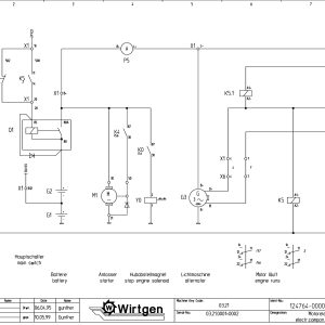Wirtgen Cold Milling Machine 2100 DC DCR Circuit Diagram 124764 00 scaled