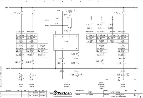 Wirtgen Cold Milling Machine 2100 DC DCR Circuit Diagram 124789 00 1 scaled
