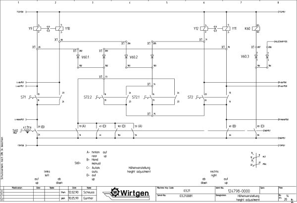 Wirtgen Cold Milling Machine 2100 DC DCR Circuit Diagram 124798 00 1 scaled