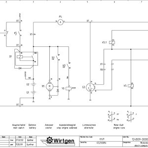 Wirtgen Cold Milling Machine 2100 DC DCR Circuit Diagram 124809 00 scaled