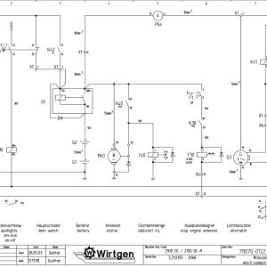 Wirtgen Cold Milling Machine 2100 DC DCR Circuit Diagram 78070 22 scaled