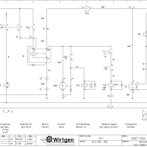 Wirtgen Cold Milling Machine 2100 DC DCR Circuit Diagram 80927 04 scaled