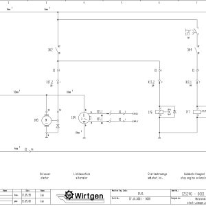 Wirtgen Cold Milling Machine W 1000 F W 1200 F W 1300 F Circuit Diagram 125246 01 scaled