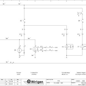 Wirtgen Cold Milling Machine W 1000 F W 1200 F W 1300 F Circuit Diagram 136581 01 scaled