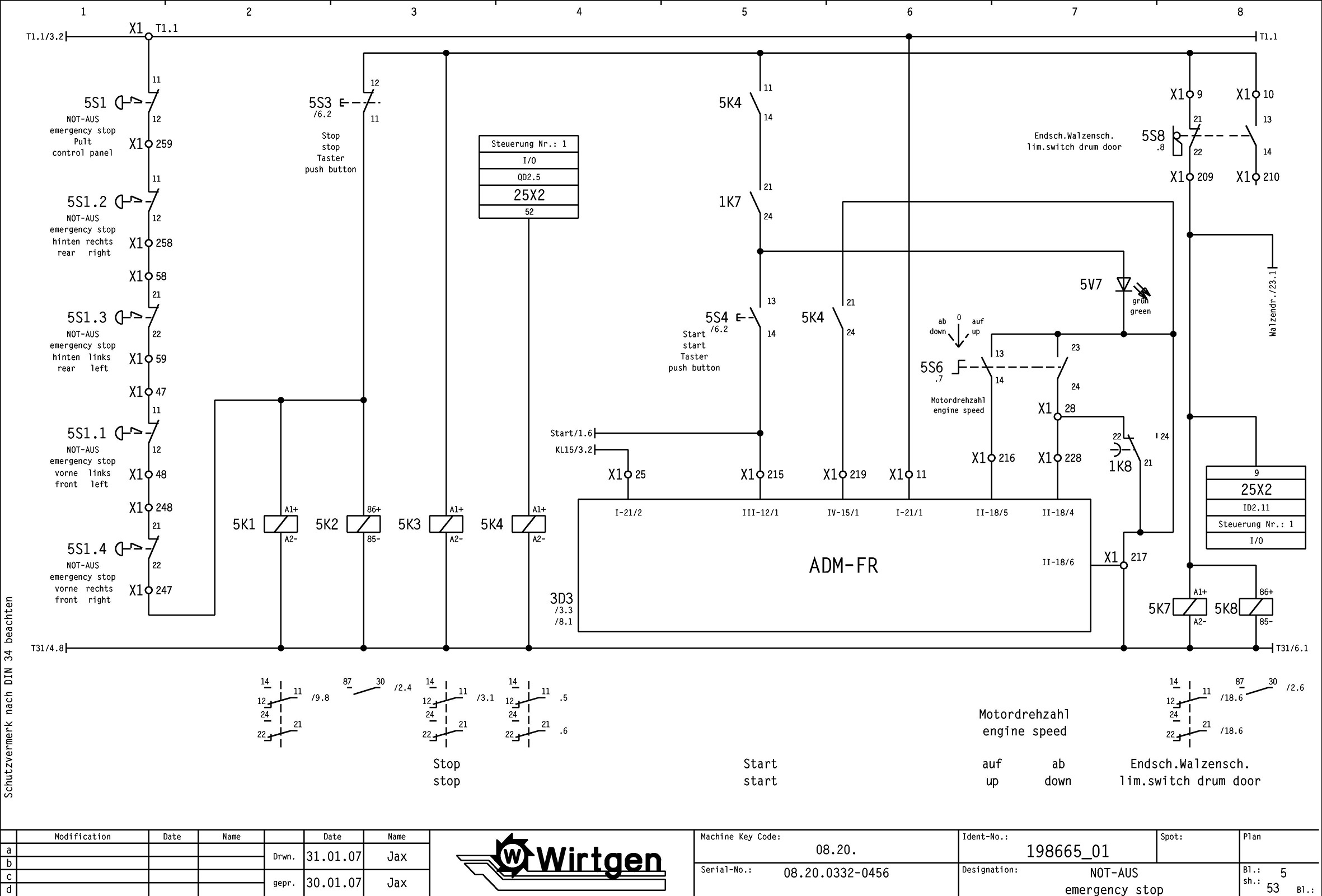 Wiring Diagram For Milling Machine