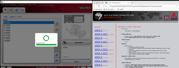 AGCO EDT V1.128.24284.909 02.2025 Diagnostic Solution 7