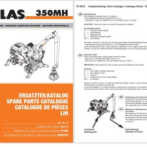 Atlas Material Handling 350MH Operators Parts Manual and Wiring Diagrams 1