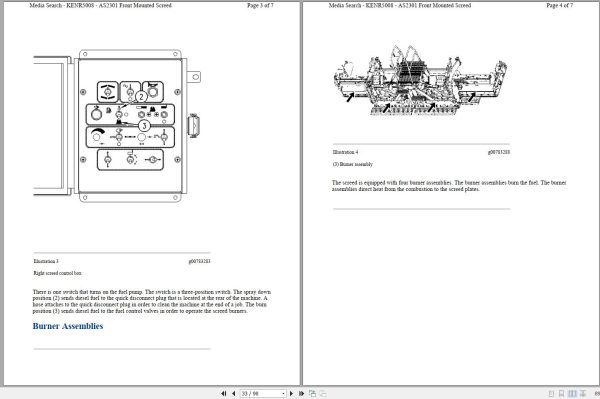 CAT Asphalt Screed AS2301 AKC Operation Maintenance Service Manual 2