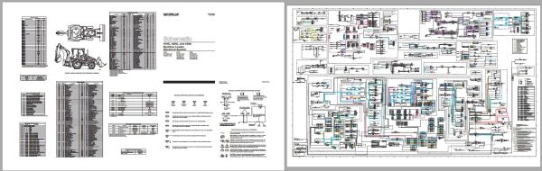 CAT Backhoe Loader 416C 1WR Operators Service Manual and Schematics 3
