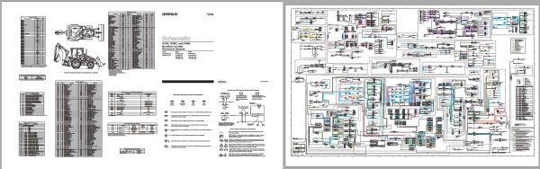 CAT Backhoe Loader 416C 4ZN Operators Service Manual and Schematics 4